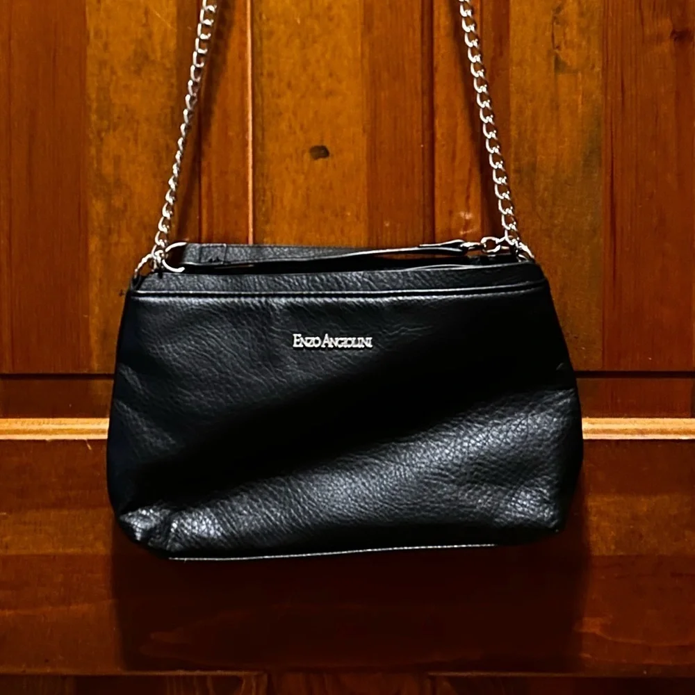 Enzo Angiolini Small Crossbody Bag Black